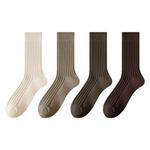 Носки унисекс, 4 пары ZEROIN, черный - фото 3