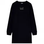 Платье с длинным рукавом EA7 EMPORIO ARMANI Train Evolution, черный - фото 3