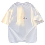 Футболка унисекс хлопковая белая черная - фото 9