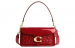 Сумка кроссбоди Tabby красная COACH - фото