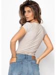 Топ SASSYCLASSY, серый - фото 5