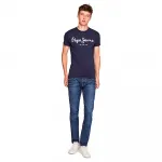 Футболка Pepe Jeans Original Stretch, синий - фото 6