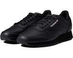 Кроссовки Reebok Lifestyle Classic Leather, цвет Black/Pure Grey 2 - фото