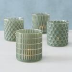 Подсвечник Boltze Home зеленый, 8/9/8 см - фото 4