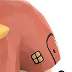 POP MART Zsiga A Red House Figure Hang Tag Box - фото 4