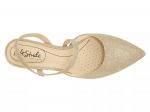 Туфли LifeStride Minimalist Pump, Gold Metallic Glitter Fabric - фото 7