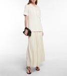 Креповая рубашка Victoria Beckham, белый - фото 2