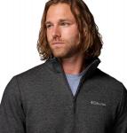 Columbia Men's Great Hart Mountain III Half Zip, Black Heather - фото 4