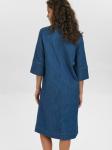 Мини платье NÜMPH Nuizzas, Blue denim - фото 4