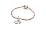 Pandora Шармы / Подвески Women's Silver/Rose Gold - фото 6
