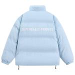 SUPEREALLY СУПЕРОЧЕНЬ стеганая куртка унисекс, Белый - фото 21