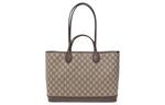 Сумка ophidia medium tote bag 'beige ebony' Gucci, бежевый - фото 3