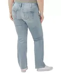 Джинсы Suki Curvy Fit Slim Bootcut размера Plus Silver Jeans Co., синий - фото 2