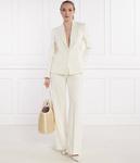 Куртка Regular fit Twinset, экрю - фото 2