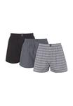 Боксеры, 3 пары, мужские Dunmore, черный - фото