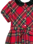 Платье в клетку Siola, красный - фото 3
