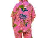 Рубашка Ibiza с коротким рукавом - Plus In Pink Palms On The Plus Side - фото