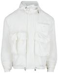 Куртка-бомбер Ferragamo с капюшоном, белый - фото