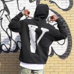 Худи VLONE Staple 3M V Logo Hoodie 'Black White', черный - фото 4