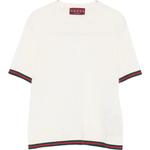 Extra Fine Knit Top GUCCI, бежевый - фото