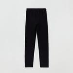 Однотонные леггинсы Gap, черный - фото 2