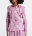 Хлопковая рубашка из муслина Orchidee Pucci, Peonia - фото 6