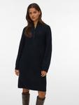 Vero Moda Вязаное платье черного цвета - фото 4