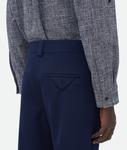 Брюки из шерсти зернистой пудры Bottega Veneta - фото 5