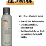 Пена для укладки CurlUp Wave 200 мл KMS - фото 2