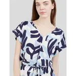 Платье Fundango Palmetta short sleeve short, синий - фото 3