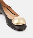 Кожаные балетки Sphera Gianvito Rossi, черный - фото 6