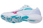 Обувь для бадминтона Mizuno Wave Claw унисекс, White Pink Blue - фото 4