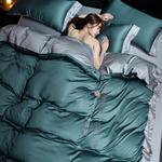 LUOLAI HOME Постельное белье 4 предмета, простыня 2 м, пододеяльник 2.2x2.4 м - фото 3