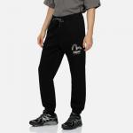 Повседневные брюки мужские черные Evisu, черный - фото 3