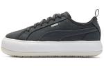 Кроссовки Puma Women's Suede Mayu Canvas 'Ebony' - фото