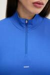 Лонгслив с молнией Plant-Stretch Pangaia, синий - фото 5