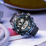 Disney Часы Mickey Series Electronic Movement Silicone Strap Watch Men's Watch Gray Dial - фото 4