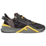 Футболка Flow Low-top Sneakers FENDI, серая - фото 2