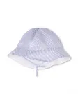 Полосатая шляпа с вышивкой Chloé Kids, синий - фото 2