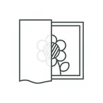 Штора LORCA с люверсами, 1 шт. Wirth, коричневый - фото 6