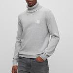 Мужской свитер HUGO BOSS, серый - фото 9