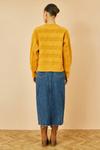 Свитер Yumi, горчица - фото 3
