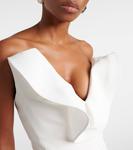 Платье-сарафан Requiem из крепа Maticevski, White - фото 4