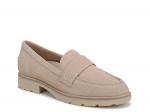 Лоферы Vionic Cleo Loafer, Beige Croc Print Suede - фото