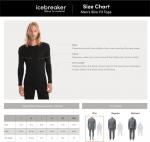 Icebreaker Mens 175 Everyday Ls Half Zip, Black - фото 2