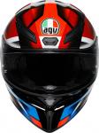 Шлем AGV k1 s fastlap, Black/Red/Blue - фото 7