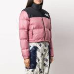 Пуховик женский розовый The North Face - фото 2