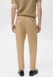 Брюки BOSTON REGULAR-FIT SUIT TROUSERS Mango, бежевый - фото 3