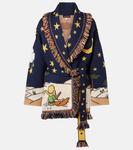 Кардиган из верджин вули "Маленький принц" Alanui, MidnightM - фото