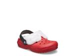 Сабо Crocs Classic Lined Santa Clog - Kids', Red Multicolor - фото